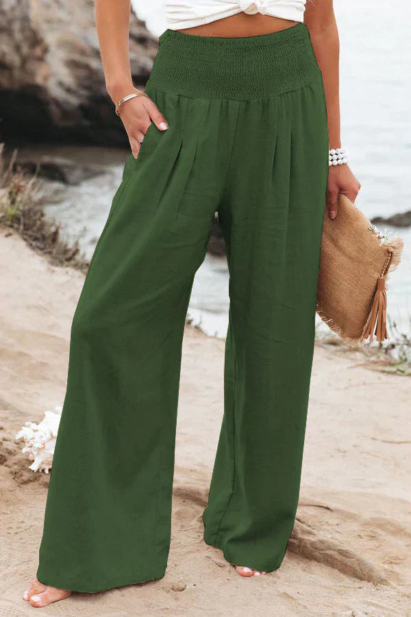Elegante Hose aus Baumwolle und Leinen von Alexandra