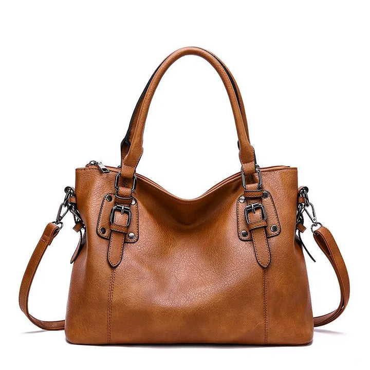 Hannah™ - Premium-Leder Schultertasche