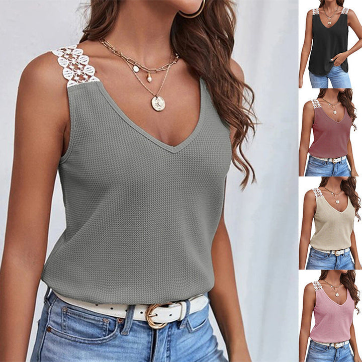 Samantha - Stylisches und bequemes Tank-Top mit V-Ausschnitt für Frauen