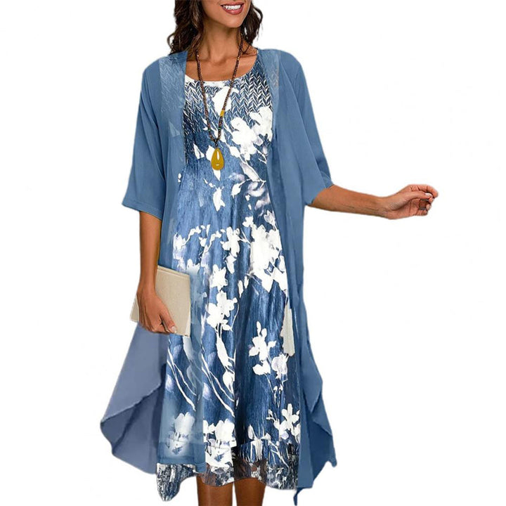 ANDREA - Trendiges elastisches Sommerkleid für Komfort und Stil