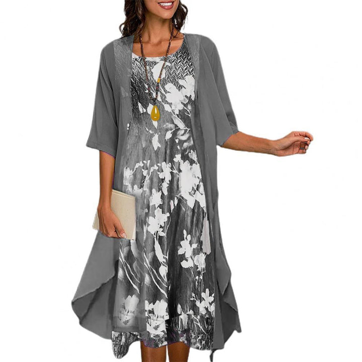 ANDREA - Trendiges elastisches Sommerkleid für Komfort und Stil