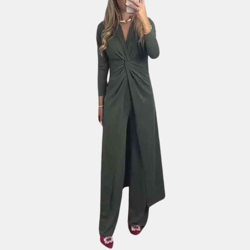 Azura - Luxuriöses zweiteiliges Damen-Set für eleganten Stil