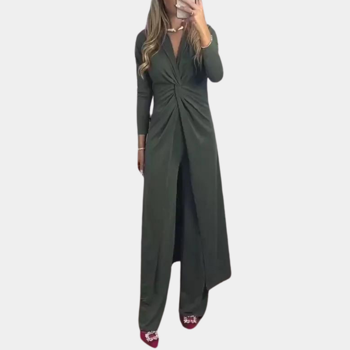 Azura - Luxuriöses zweiteiliges Damen-Set für eleganten Stil