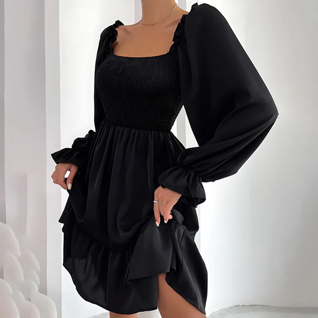ARIA - Elegantes Kleid mit raffinierten Rüschen