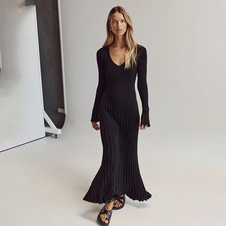 ABIGAIL - Maxikleid aus Strick