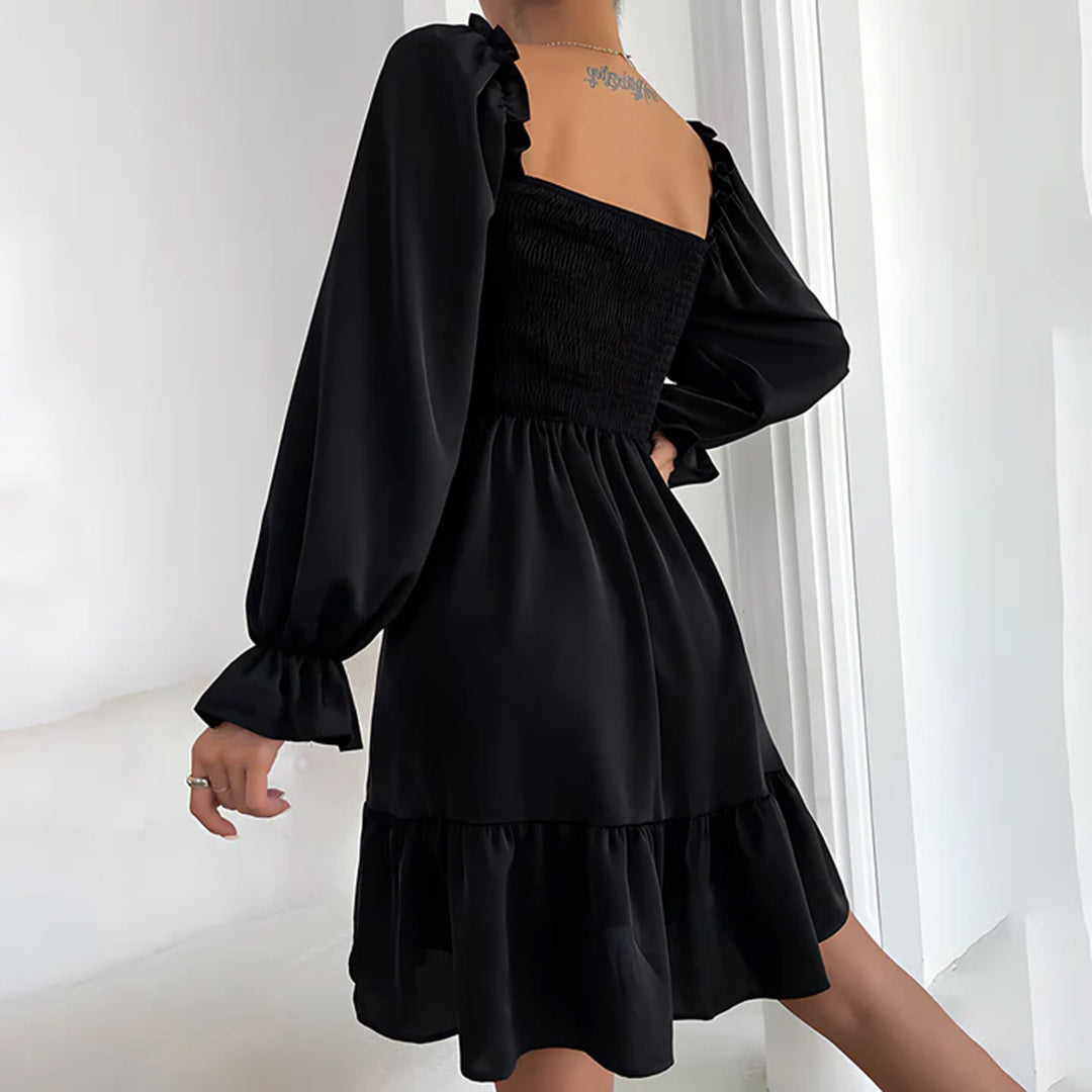 ARIA - Elegantes Kleid mit raffinierten Rüschen