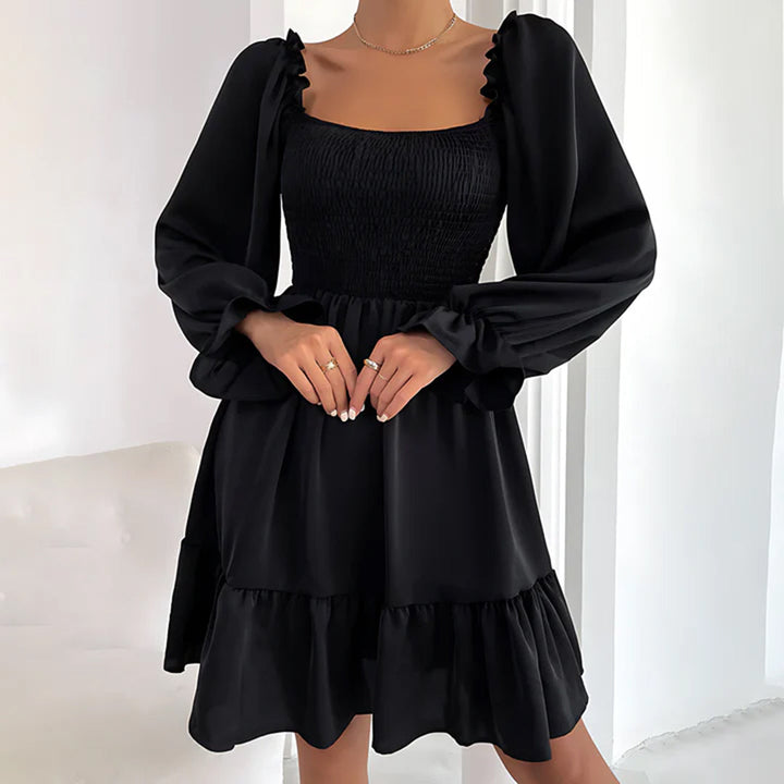 ARIA - Elegantes Kleid mit raffinierten Rüschen