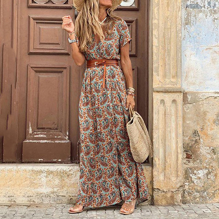 AGNES - Schickes und modisches Boho-Kleid für einen raffinierten Look