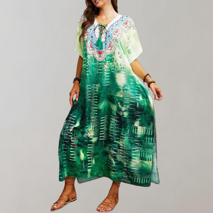 Alma - Luxuriöses und bequemes Damenkleid für jede Gelegenheit