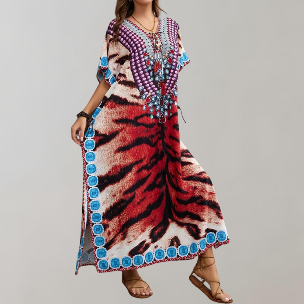 Alma - Luxuriöses und bequemes Damenkleid für jede Gelegenheit