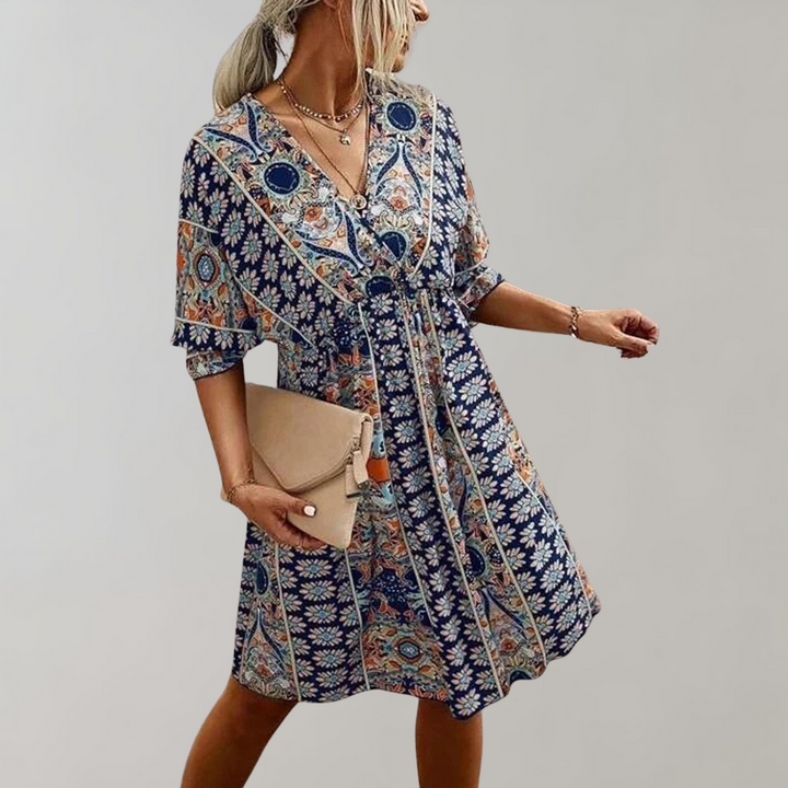 Beate - Stilvoll-elegantes Sommerkleid für einen erfrischenden Look