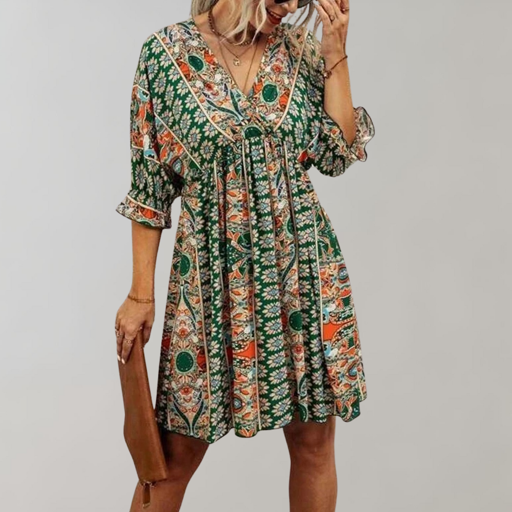 Beate - Stilvoll-elegantes Sommerkleid für einen erfrischenden Look