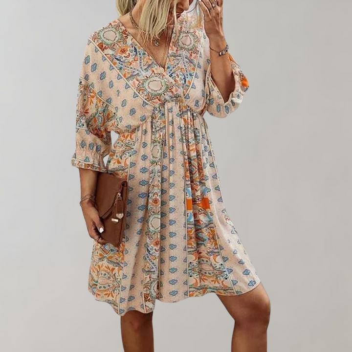 Beate - Stilvoll-elegantes Sommerkleid für einen erfrischenden Look