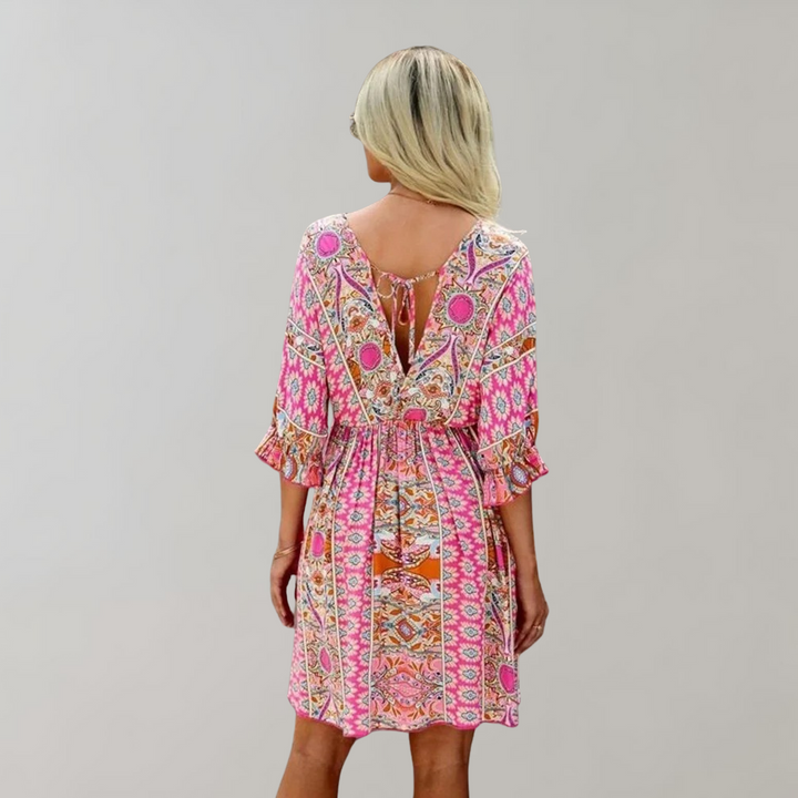 Beate - Stilvoll-elegantes Sommerkleid für einen erfrischenden Look
