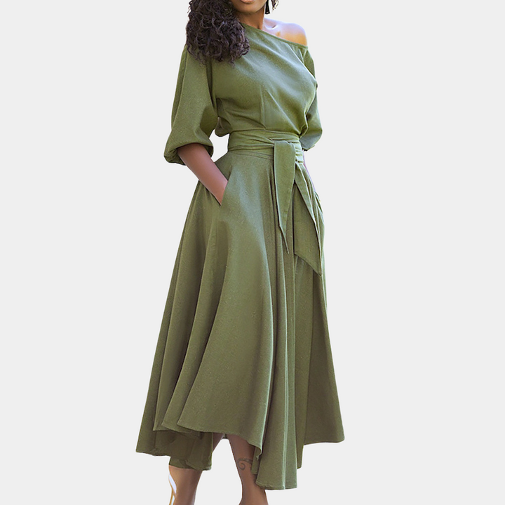 Annabelle - Modisches und bequemes Kleid für Frauen mit Taillenband