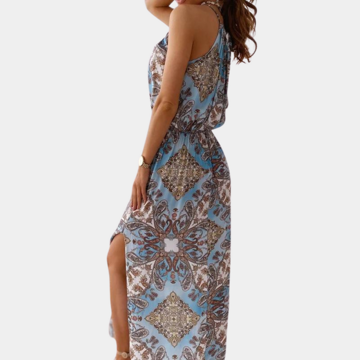 Verführerisches Boho-Damen-Kleid für einen freien und stilvollen Look
