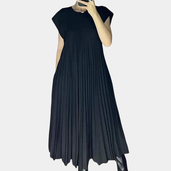 Elegantes plissiertes Kleid für Frauen
