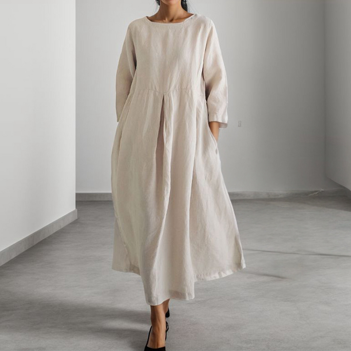 Modisches und bequemes, locker sitzendes Damenkleid für jede Gelegenheit