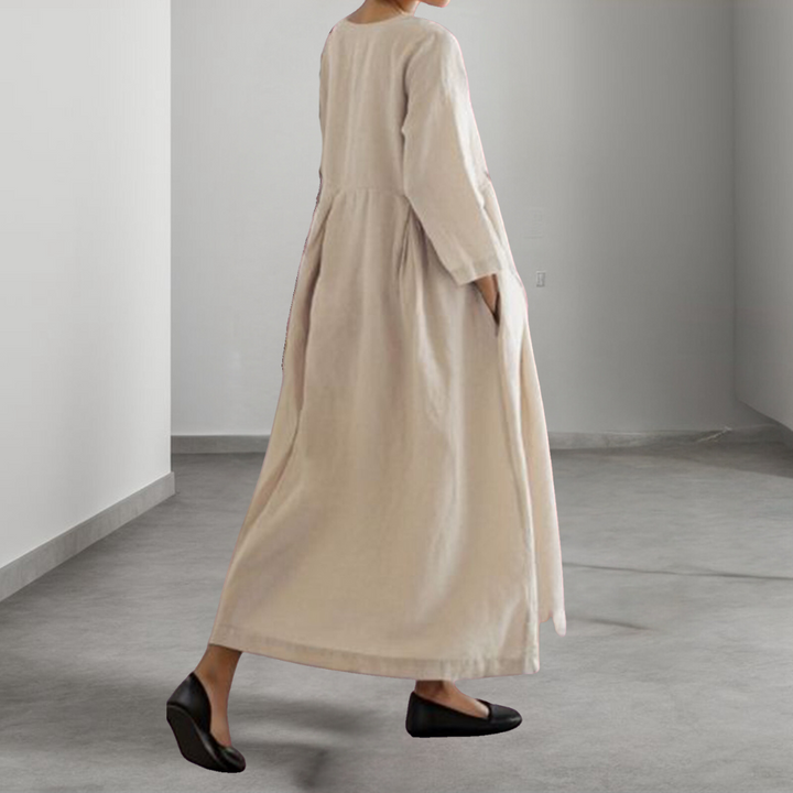 Modisches und bequemes, locker sitzendes Damenkleid für jede Gelegenheit