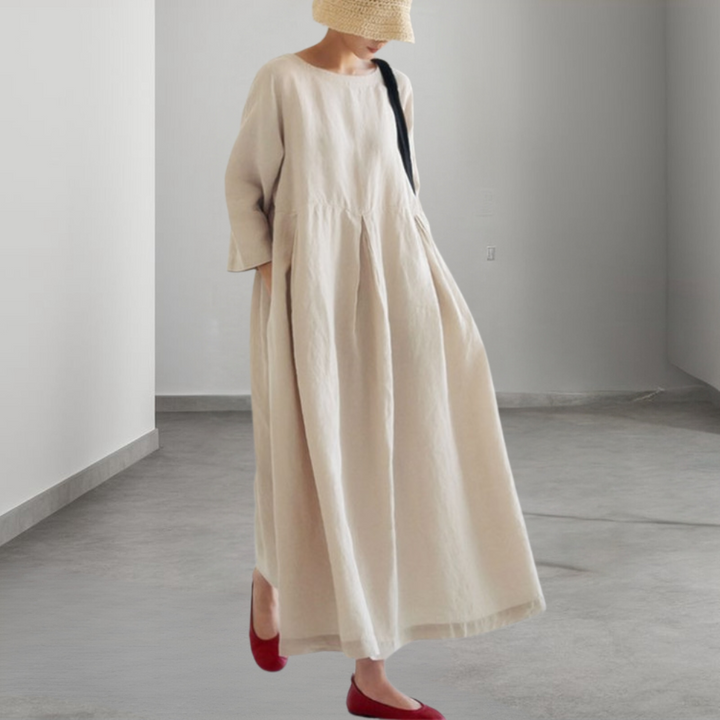 Modisches und bequemes, locker sitzendes Damenkleid für jede Gelegenheit