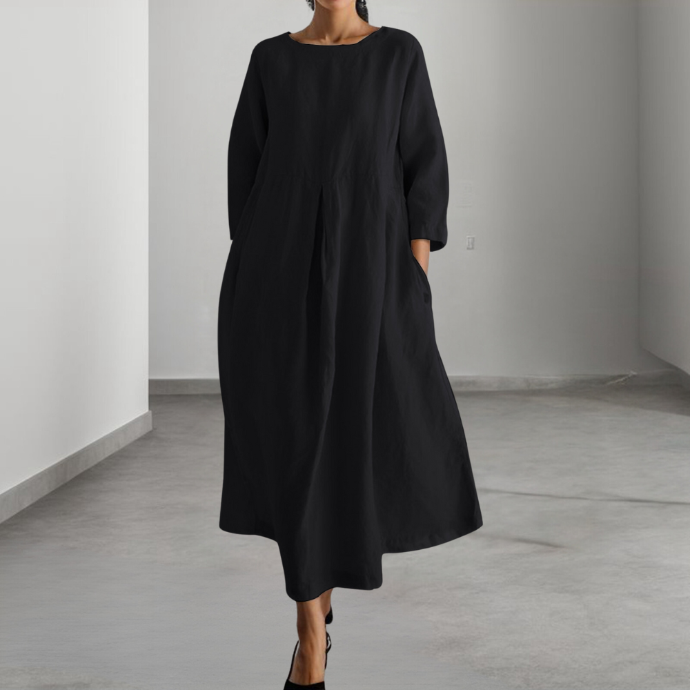 Modisches und bequemes, locker sitzendes Damenkleid für jede Gelegenheit