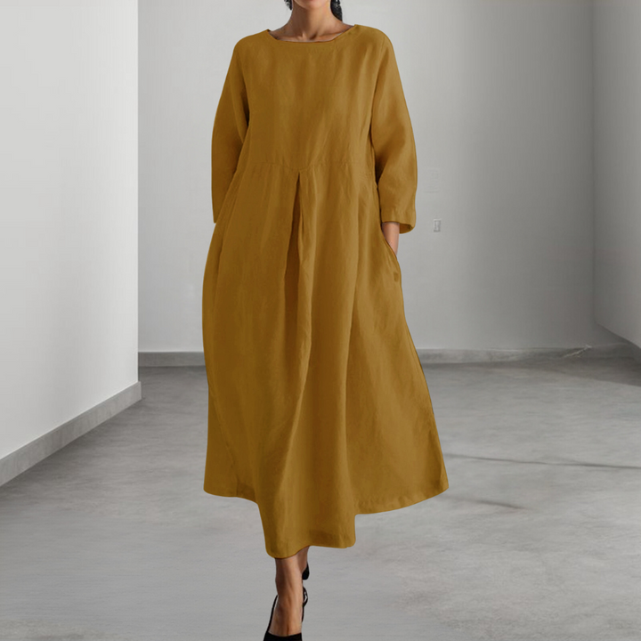Modisches und bequemes, locker sitzendes Damenkleid für jede Gelegenheit
