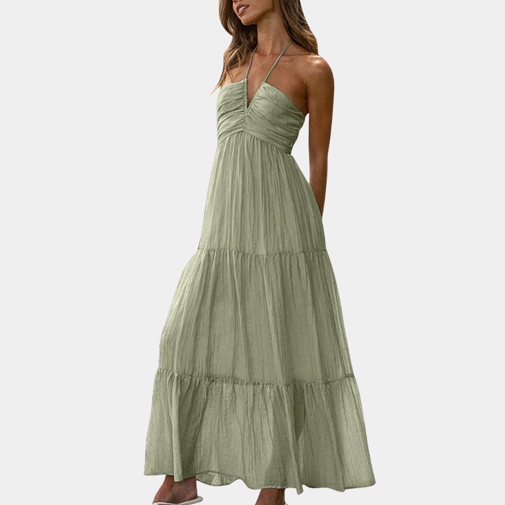 Elegantes langes Kleid mit Neckholder von Dagmar