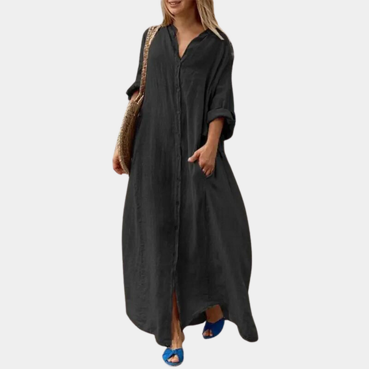 Elka - Stilvolles Maxikleid für Frauen für einen entspannten Look