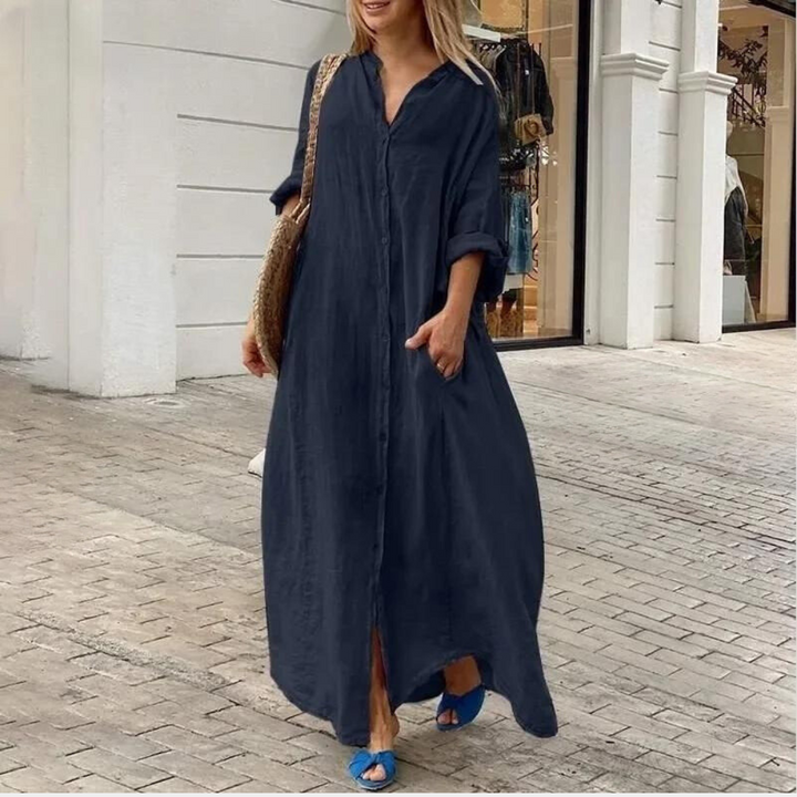Elka - Stilvolles Maxikleid für Frauen für einen entspannten Look