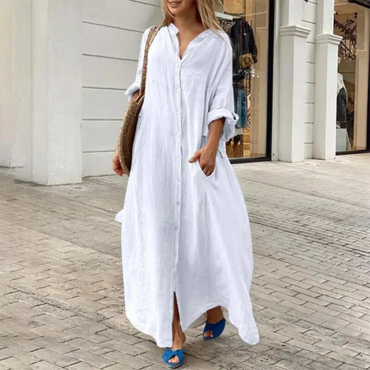 Elka - Stilvolles Maxikleid für Frauen für einen entspannten Look