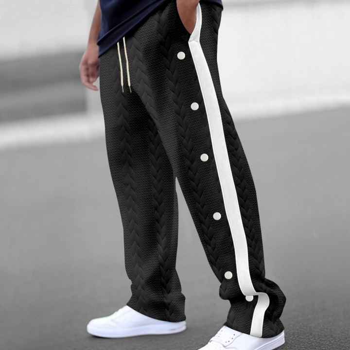 Christos - Bequeme Herrenhose mit flexiblem Bund für optimale Bewegungsfreiheit