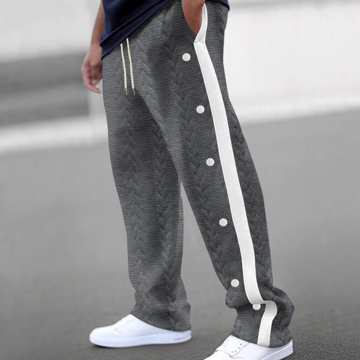 Christos - Bequeme Herrenhose mit flexiblem Bund für optimale Bewegungsfreiheit