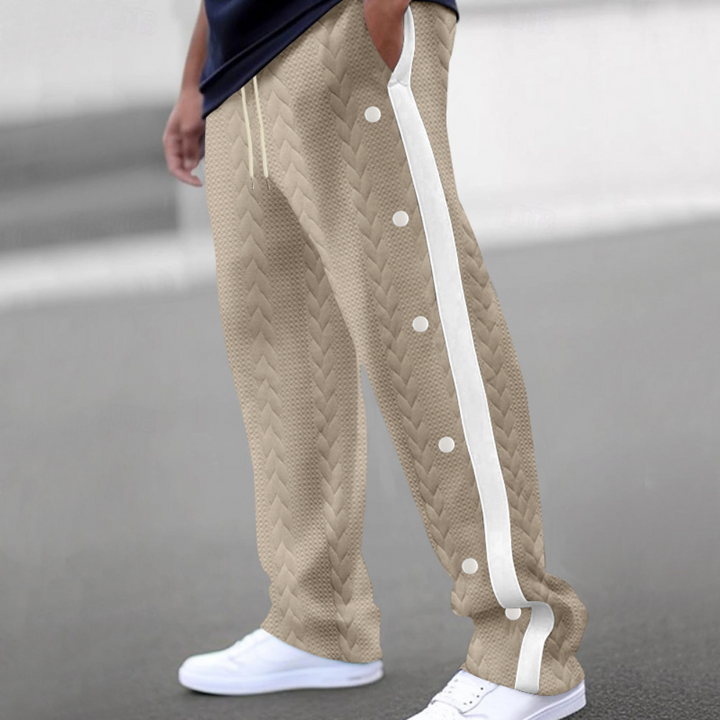 Christos - Bequeme Herrenhose mit flexiblem Bund für optimale Bewegungsfreiheit