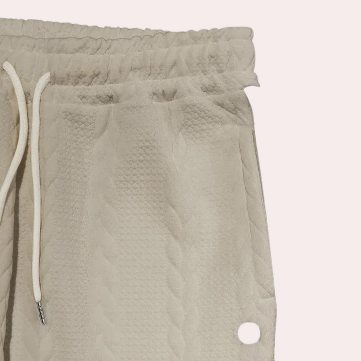 Christos - Bequeme Herrenhose mit flexiblem Bund für optimale Bewegungsfreiheit
