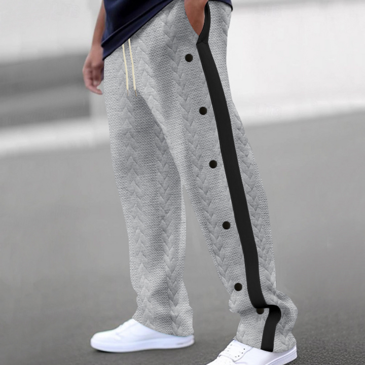 Christos - Bequeme Herrenhose mit flexiblem Bund für optimale Bewegungsfreiheit