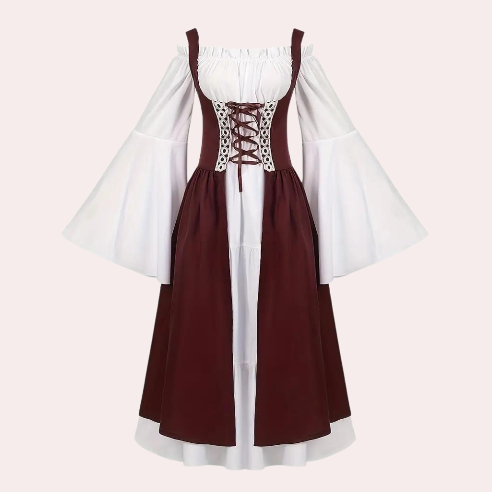 Dimitra - Elegantes Vintage Oktoberfest Maxikleid mit zeitlosem Charme
