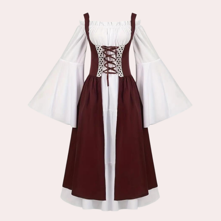 Dimitra - Elegantes Vintage Oktoberfest Maxikleid mit zeitlosem Charme