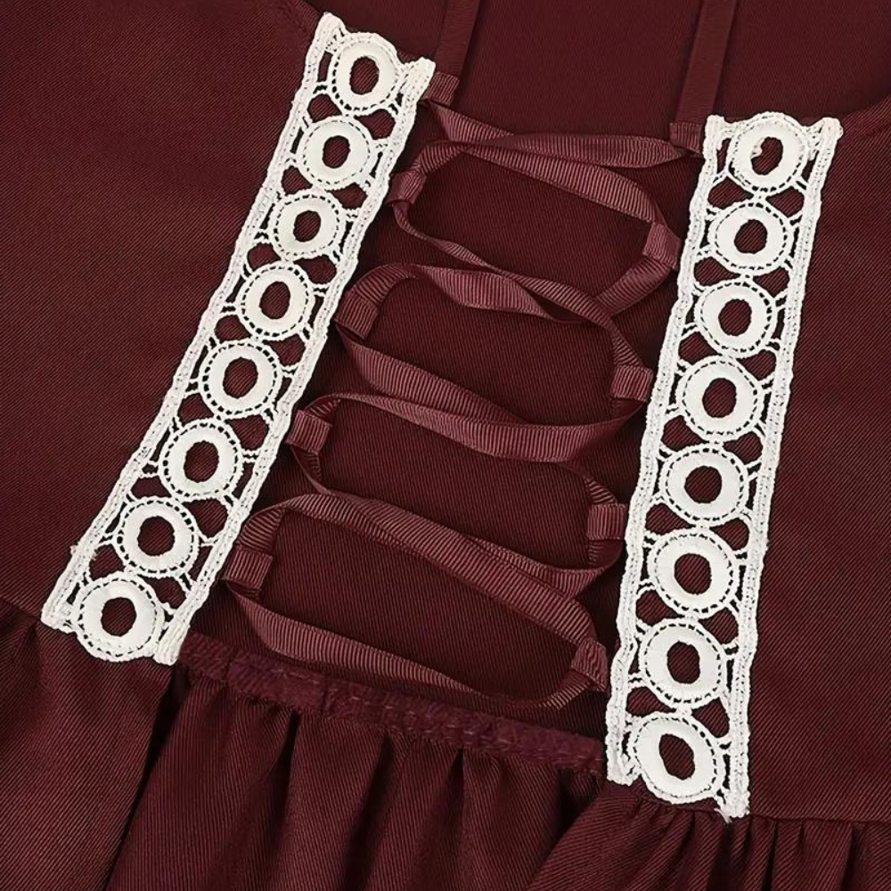 Dimitra - Elegantes Vintage Oktoberfest Maxikleid mit zeitlosem Charme