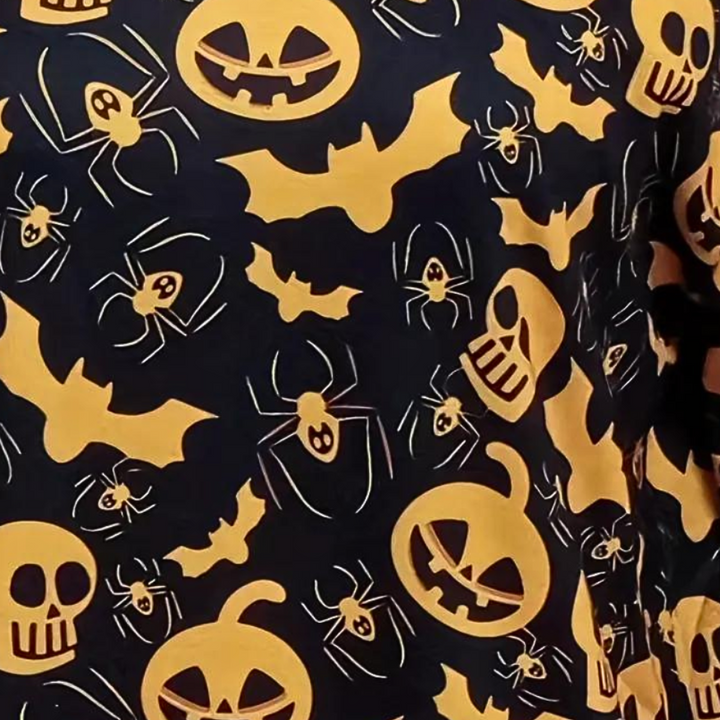 Csilla - Gemütliches Halloween-Minikleid mit Kapuze für ultimativen Komfort
