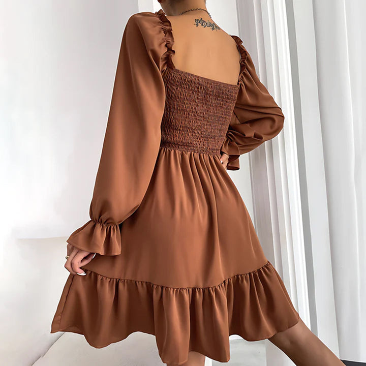 ARIA - Elegantes Kleid mit raffinierten Rüschen