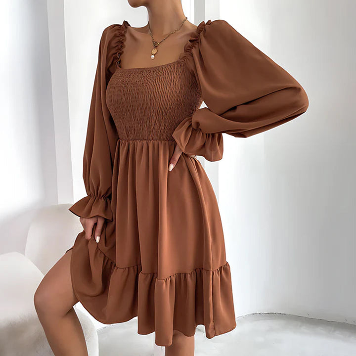 ARIA - Elegantes Kleid mit raffinierten Rüschen