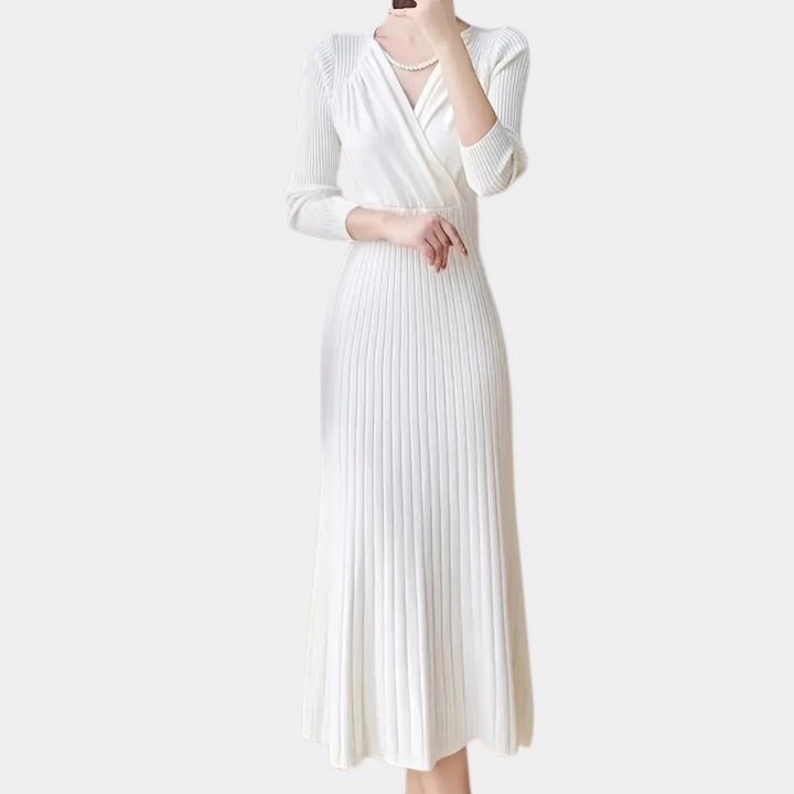 ARWENA - Elegantes Strickkleid für Frauen