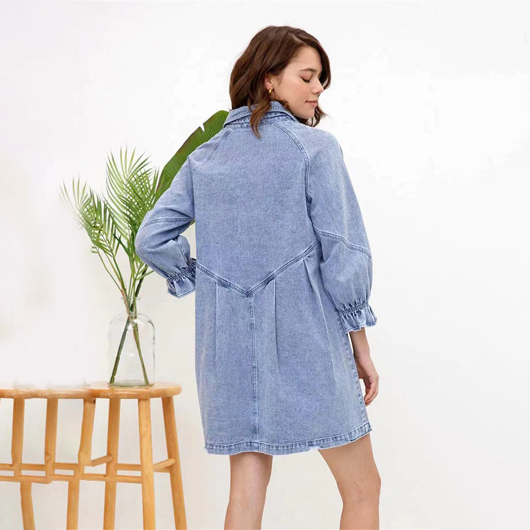 AMAYAH - Luxuriöses und bequemes Hemdkleid für jede Gelegenheit