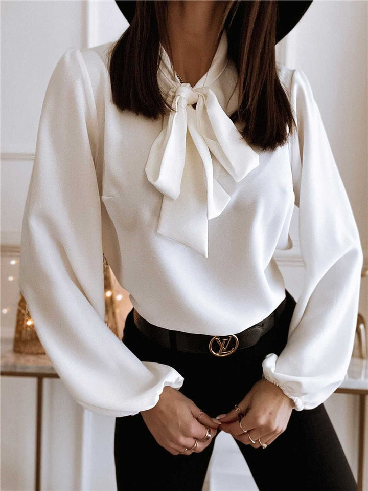 Elegante Damenbluse mit Schleife - Grace Collection