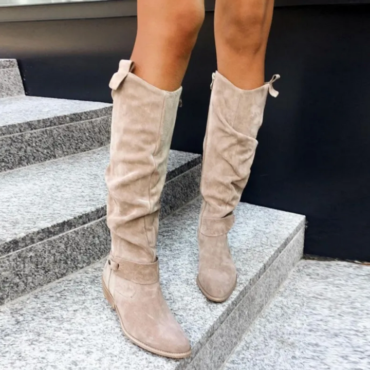 Lea™ - Premium Wildleder-Stiefel