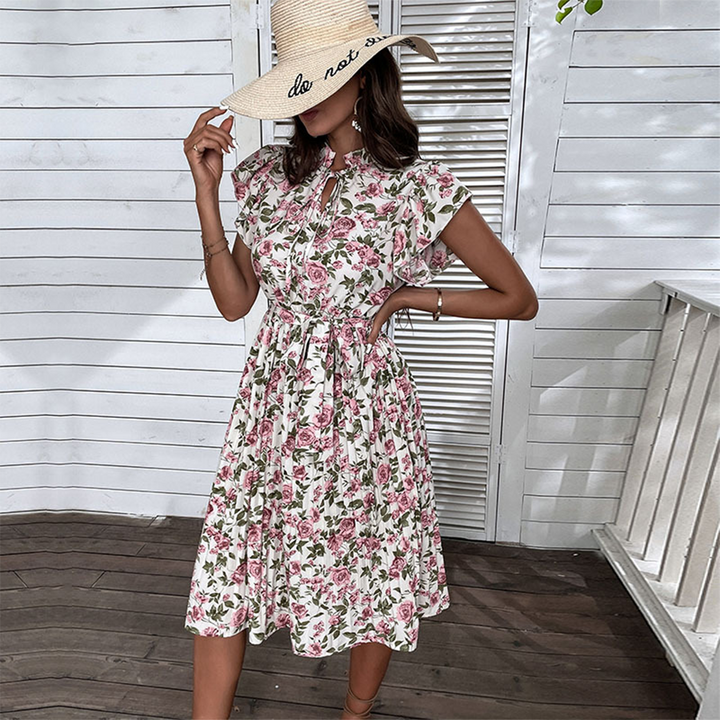 CAPUCINE - Elegantes Blumenkleid für einen bezaubernden Look