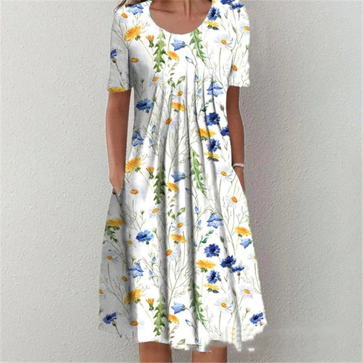 EBERTA - Stilvolles florales Freizeitkleid