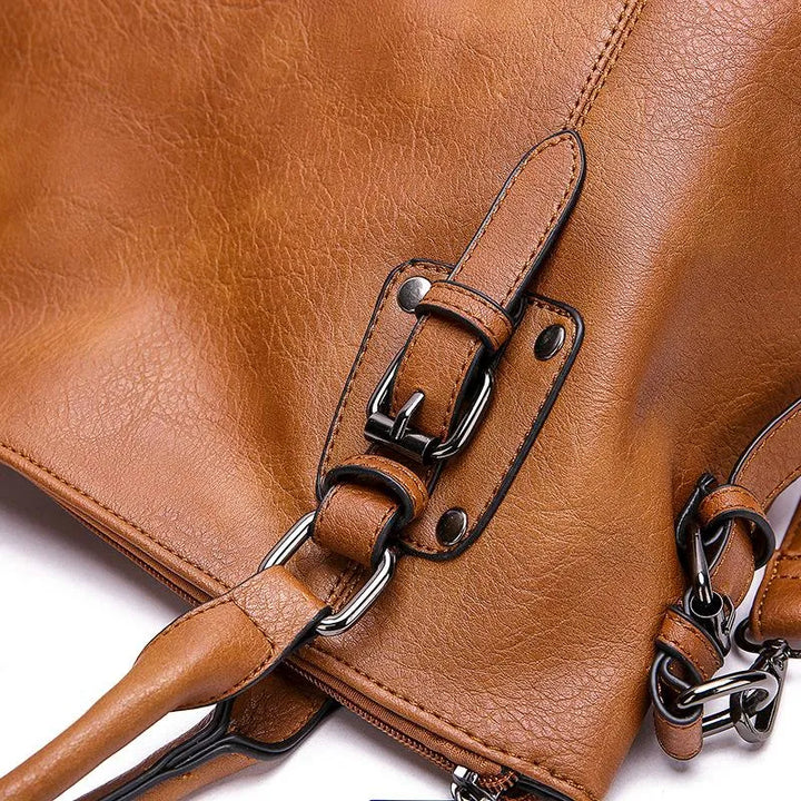 Hannah™ - Premium-Leder Schultertasche