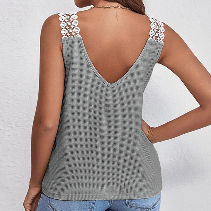 Samantha - Stylisches und bequemes Tank-Top mit V-Ausschnitt für Frauen