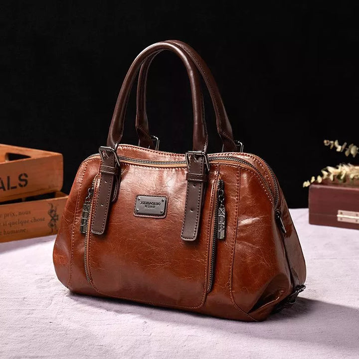 Mila™ - Premium-Leder Handtasche